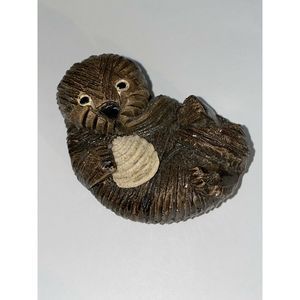 Sea Otter ARTESANIA RINCONADA Handcrafted signed